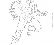 Coloriage Iron Man à colorier