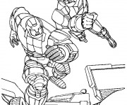 Coloriage Iron Man &agrave; t&eacute;l&eacute;charger