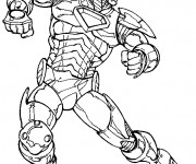 Coloriage Iron Man dessin anim&eacute;