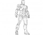 Coloriage Iron Man Film