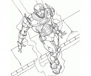 Coloriage Iron Man pour adulte