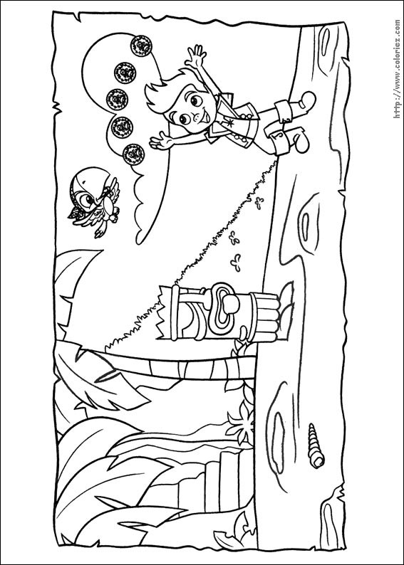 Coloriage et dessins gratuits Image de Jack et les Pirates à imprimer