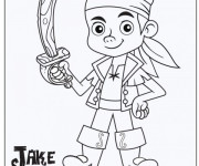 Coloriage Jack et les Pirates &agrave; colorier