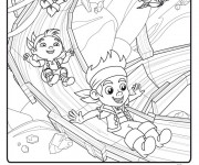 Coloriage Jack et les Pirates &agrave; t&eacute;l&eacute;charger