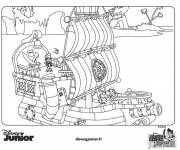 Coloriage Jack et les Pirates Disney Junior