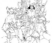 Coloriage Jack  le Pirate pour adulte