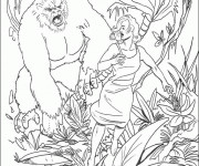 Coloriage King Kong en ligne