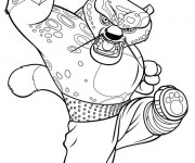 Coloriage Kung Fu Panda Taï Lung