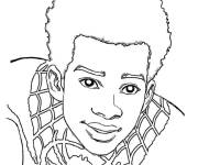 Coloriage Beau Miles Morales