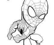 Coloriage Figurine Miles Morales