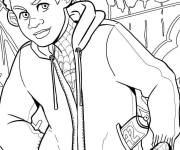 Coloriage L'adolescent Miles Morales