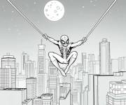Coloriage Miles Morales de Play Station 5