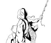 Coloriage Page de Miles Morales
