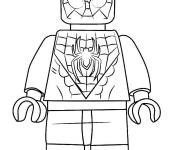 Coloriage Personnage Miles Morales lego