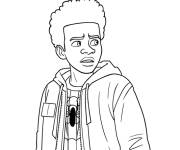 Coloriage Photo de personnage Miles Morales