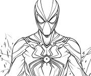Coloriage Portrait facial de Miles Morales