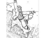 Coloriage Poster de Miles Morales