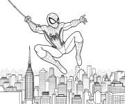 Coloriage Spider Man Miles