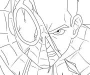 Coloriage Transformation de Miles Morales