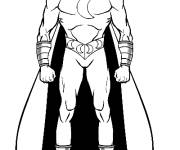 Coloriage Jouet Chevalier lune