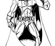Coloriage Mod&egrave;le de Moon Knight