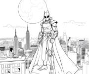 Coloriage Moon Knight &agrave; New-York