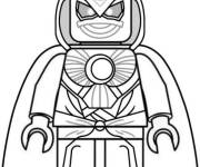 Coloriage Moon Knight chibi de cartoon