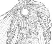 Coloriage Moon Knight pour adulte