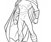 Coloriage Moon Knight tout confiant