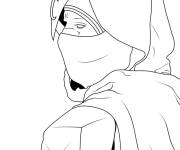 Coloriage Sc&egrave;ne de la s&eacute;rie de  Moon Knight