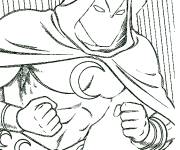 Coloriage Superh&eacute;ros Moon Knight