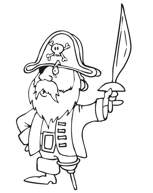 Coloriage Pirates Des Caraibes A Imprimer