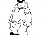 Coloriage Brutus g&eacute;ant