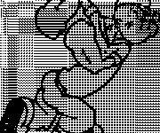 Coloriage Popeye avec sa marche fameuse