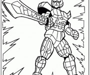 Coloriage et dessins gratuit Power Rangers maternelle à imprimer