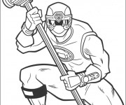 Coloriage Power Rangers super héros