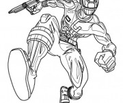 Coloriage Power Rangers Super Megaforce