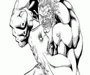 Coloriage Red Hulk &agrave; t&eacute;l&eacute;charger