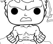 Coloriage Red Hulk Funko Pop