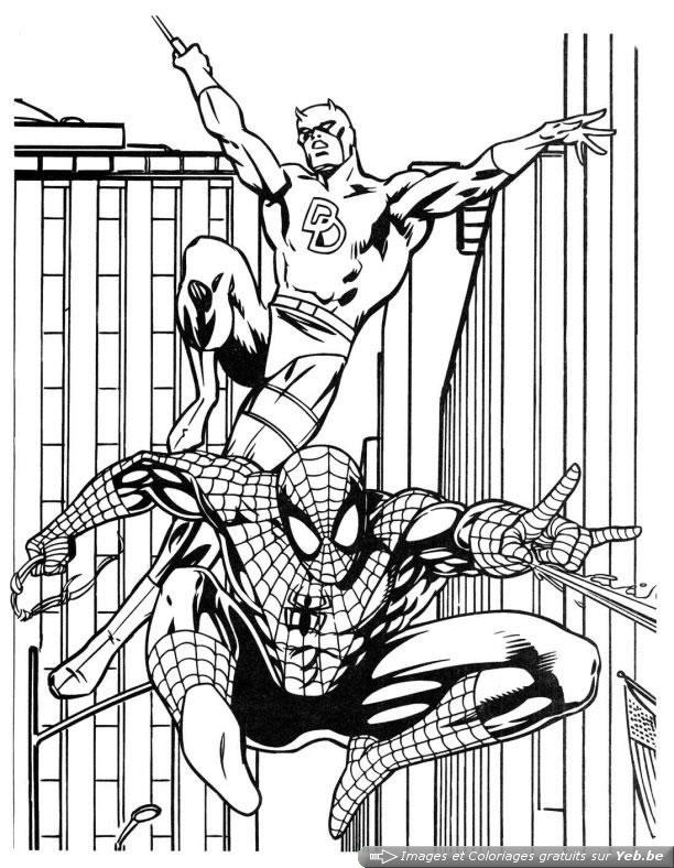 Coloriage et dessins gratuits Le Film de Spiderman à imprimer