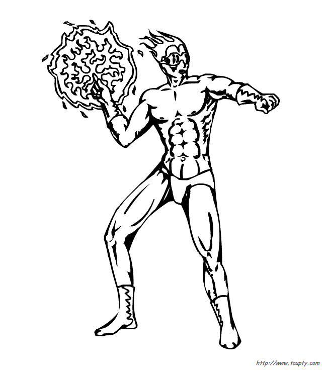 Coloriage Super Heros gratuit à imprimer liste 20 à 40