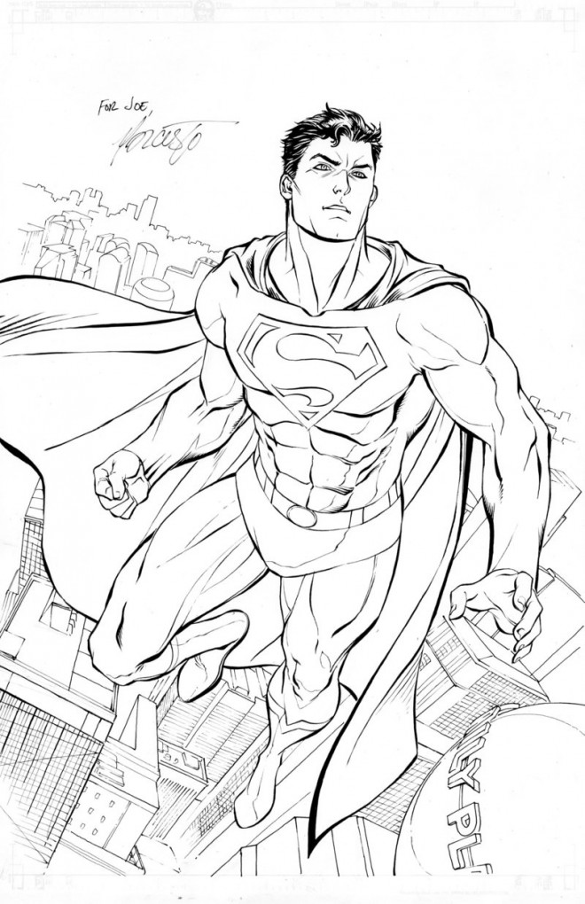 Coloriage De Super Hero