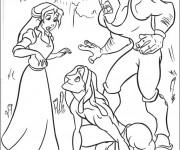 Coloriage Tarzan l&eacute;gendaire
