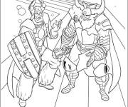 Coloriage Gate d'Asgard