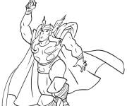 Coloriage Prince Thor de dessin anim&eacute;