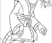 Coloriage Le Rat Ma&icirc;tre Splinter
