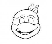 Coloriage Tortue Ninja extraordinaire