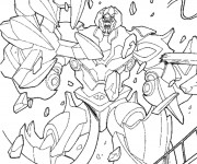 Coloriage Dessin de Film Transformers