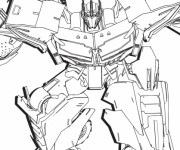 Coloriage Mégatron Transformers Film