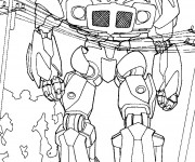 Coloriage et dessins gratuit Transformers en Ligne à imprimer